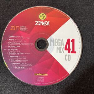 ◆◇◆　《　CD　》　ZUMBA/ズンバ　オリジナル　ZIN【　MEGAMIX41　/　メガミックス41　】　◆◇◆