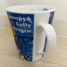 新品 ケンタッキー KFC 期間限定 スヌーピー PEANUTS SNOOPY マグカップ トールマグ ブルー スヌーピー サリー ブラウン 9x10.5_画像4