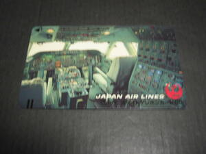 Телефонная карта неиспользована 1 кусок кабины авиакомпании Japan Airlines ②