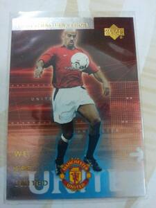 】UD 2002 ManchesterUnited】U4/Juan Sebastian Veron●We are United/インサートカード