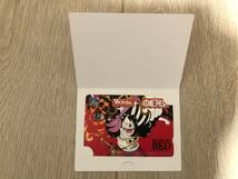 【未使用品】WONDA×ワンピース! 6缶パックキャンペーン当選品 オリジナルQUOカード（ワンダ×ONE PIECE FILM RED）_画像2