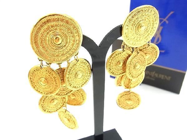 ヤフオク! -yves saint laurent イヤリングの中古品・新品・未使用品一覧
