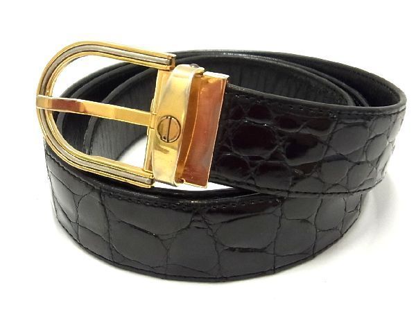 dunhill ダンヒル メンズ ベルト クロコダイル dunhill ダンヒル メンズ ベルト クロコダイル ベルト 小物 メンズ 【セール】