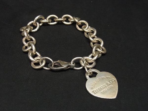 ヤフオク! -「tiffany ブレスレット ハート」の落札相場・落札価格