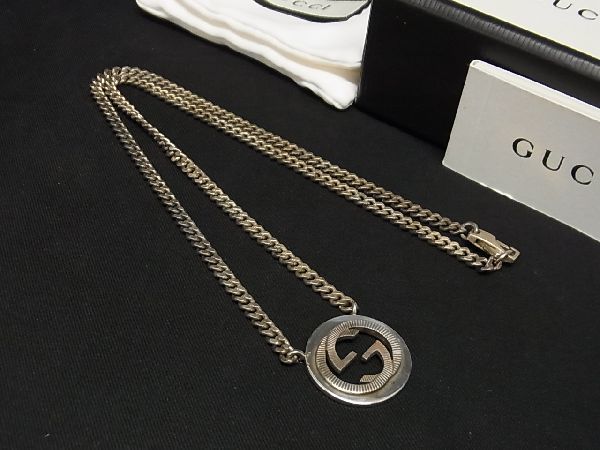ヤフオク! -「グッチ インターロッキング ネックレス」の落札相場 ...