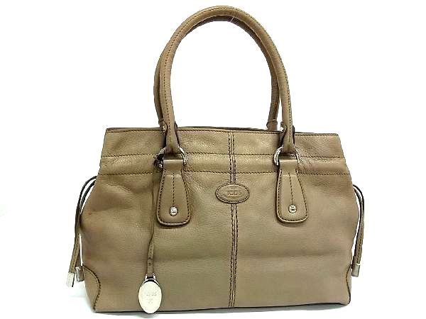 定価約31万 TOD’S トッズ 2way オールレザー ショルダーバッグ トートバッグ ハンドバッグ レッド レディース バッグ ブランド ファッション ブランド別 トッズ