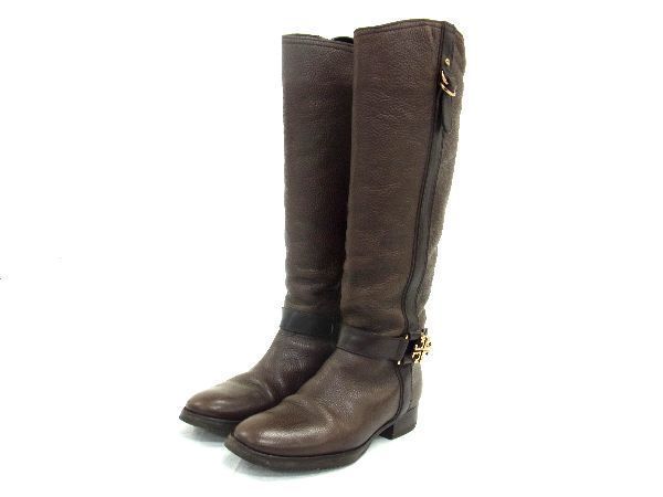 TORY BURCH ELINA RIDING BOOT size7 1/2 ブラック 22128699 トリーバーチ ライディングブーツ ロゴプレート ロングブーツ ファッション ブランド別 トリーバーチ TORY BURCH ELINA RIDING BOOT size7 1/2 ブラック 22128699 トリーバーチ ライディングブーツ ロゴプレート ロングブーツ ファッション ブランド別 トリーバーチ