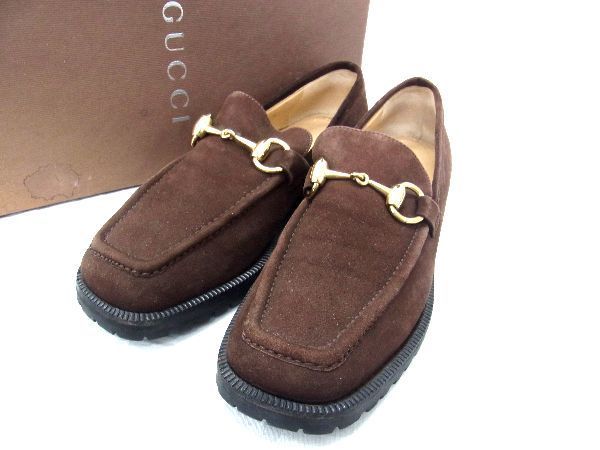 ヤフオク! -「gucci ビットローファー」の落札相場・落札価格
