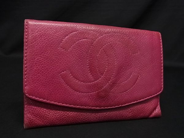 ヤフオク! -「シャネル 財布 キャビアスキン」の落札相場・落札価格