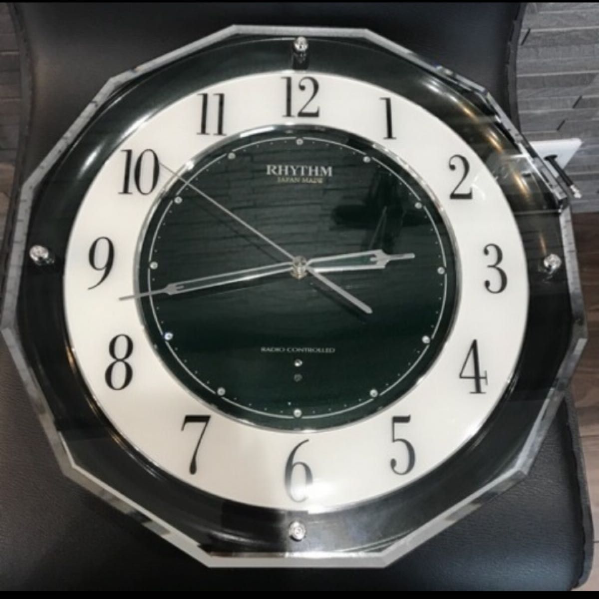 未使用品】リズム掛け時計 ザッカレラZ152イタリア製陶器 ZC152-001