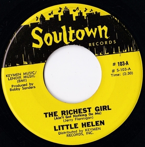 * 60's Lady Soul 45 * Little Helen *