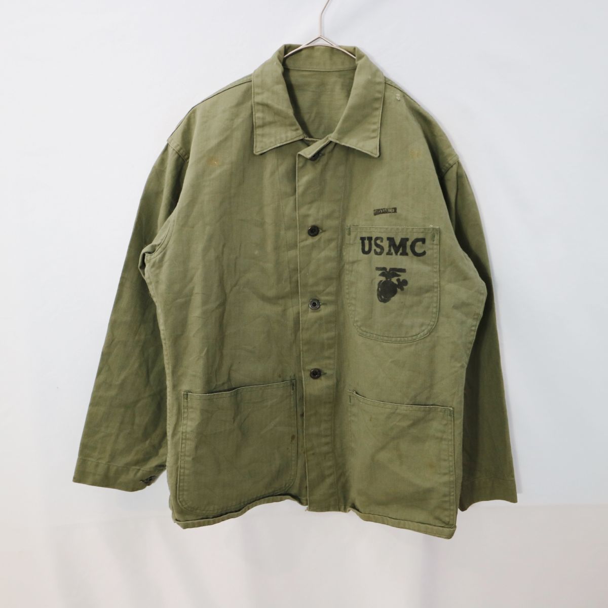 デッドストック P41 USMC 米軍実物 1940年代ヴィンテージ HBT 【驚きの