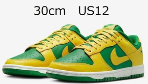 希少 30cm Nike Dunk Low Reverse Brazil US12 ダンク リバース ブラジルDV0833-300