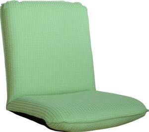 リクライニング 座椅子 日本製 コンパクト チェア チェアー 椅子 1人掛け ソファー ソファ 新品アウトレット グリーン M5-MGKWG8060GN