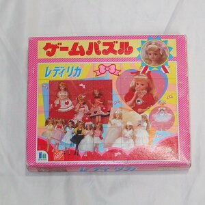  Licca-chan * Takara одобрение Licca-chan reti licca игра мозаика Showa Note (30 листов * готовый размер 625.×456.)* изначальный в коробке * подлинная вещь 