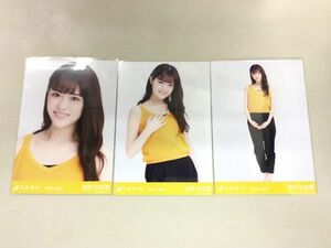 乃木坂46 卒業生 松村沙友理 生写真 2016/July タンクトップ 3枚コンプ 匿名配送対応 P049