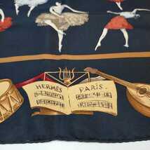 美品　エルメス スカーフ 大判　LA DANSE 90カレ HERMES SCARF_画像4