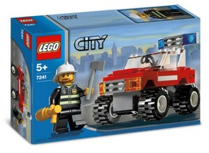 凸凸凸 レゴ LEGO ☆ 街・シティ City ☆ 7241 小型消防車 Fire Car ☆ 新品・未開封 ☆ 2005年製品・現絶版 凸凸凸