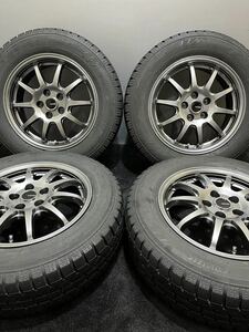 195/65R15 TOYO/OBSERVE GARIT GIZ 19年 G.SPEED 15インチ 6J +43 100 5H スタッドレス 4本 トーヨー オブザーブ