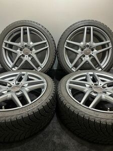 235/40R18 MICHELIN/X-ICE SNOW 20年 WESTER S05 18インチ 8J +48 112 5H スタッドレス バリ山 4本 ミシュラン ベンツ Aクラス Cクラス