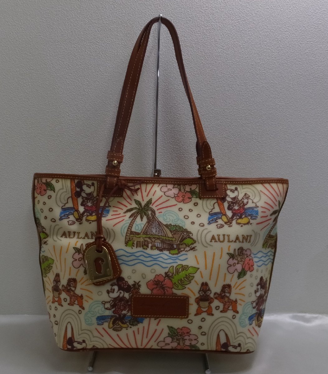 珍しい 【美品】アウラニディズニー バッグ バラ Dooney&Bourke ハワイ