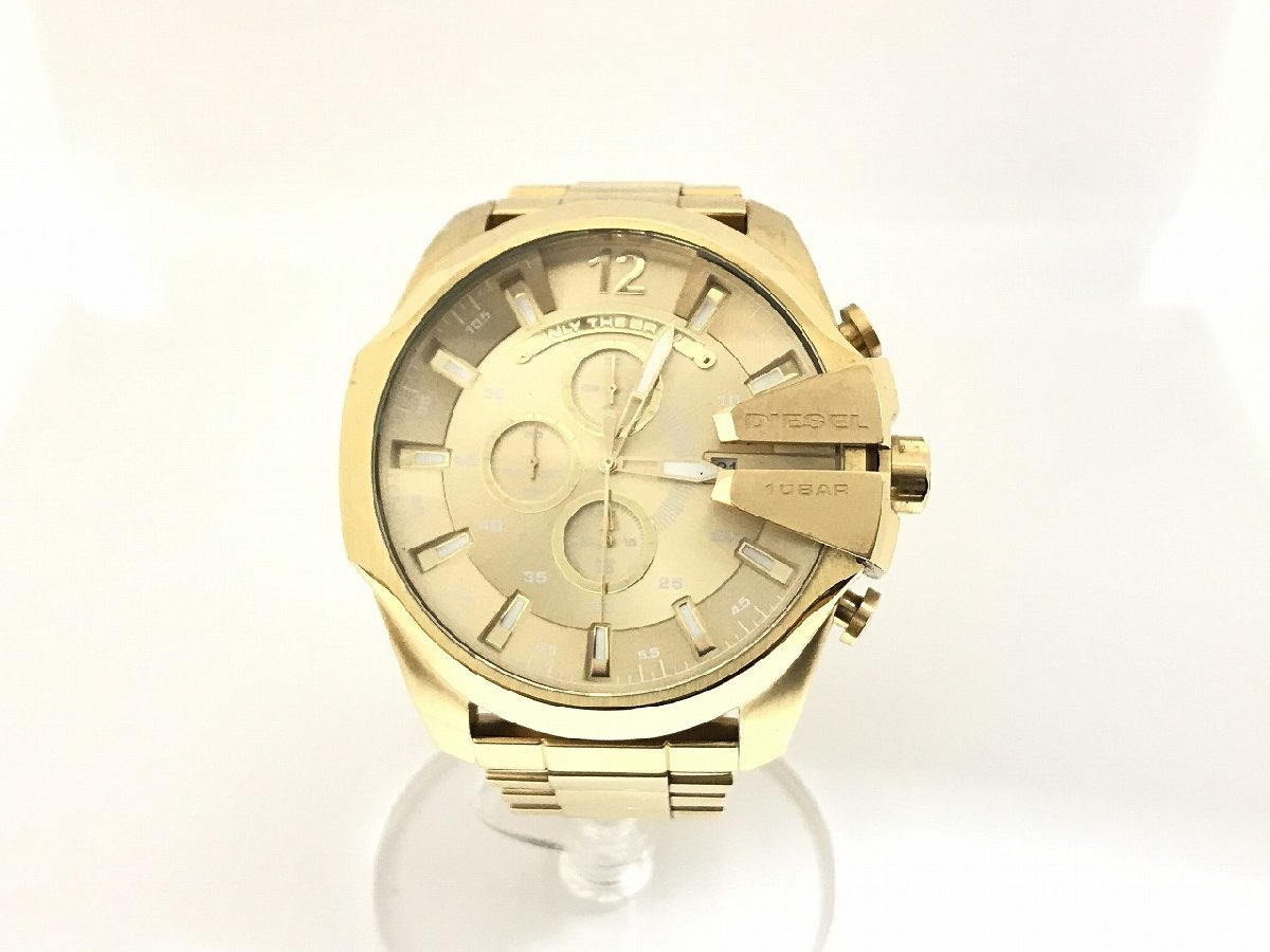 DIESEL ディーゼル　腕時計ゴールド 腕時計(アナログ) 時計 メンズ イージーオーダー