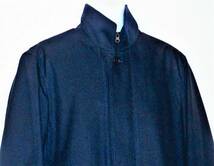 （メンズ・コート）オールジップ＆ボタン留めコート ㈱ワッツ 2048M154 紺色 Ｌ ポリエステル100％　ポリウレタンコーティング撥水加工品_画像2