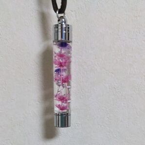 ハーバリウムペンダント ハンドメイド