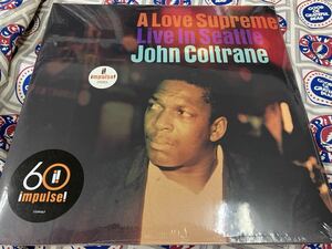 John Coltrane★新品未開封2LP/US重量盤「ジョン・コルトレーン～A Love Supreme/Live In Seattle」