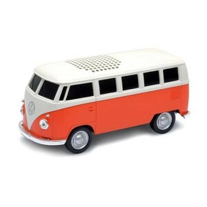  car type Bluetooth Bluetooth speaker 1963 Volkswagen T1 bus orange 659551 portable speaker minicar car car 