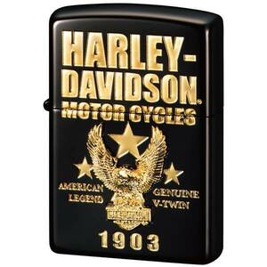 ZIPPO 喫煙具 ライター ハーレーダビットソン HDP51 送料無料 ジッポ zippo ジッポー サイドメタル HARLEY オートバイ 白頭鷲