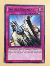 (◆[OCG] 英語版 BP01-EN047 Solemn Judgment 神の宣告 (レア：ブラック) 1st Edition_画像1