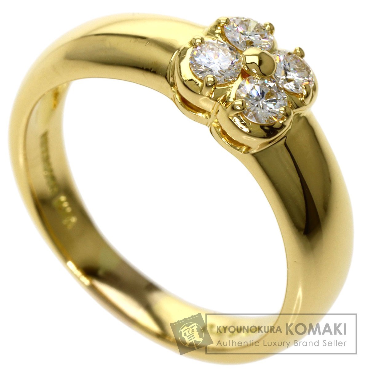 美品 ミキモト Pt900 ダイヤ計0.33ct デザイン リング 指輪
