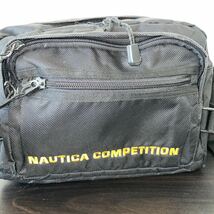 即決！■ビンテージ　ノーティカnautica ナイロン　ボディバッグ　ウエストバッグ■ヴィンテージ　古着　刺繍ロゴ_画像4