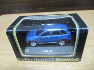  Hongwell 1/72 [ BMW X5 ] голубой * стоимость доставки 220 иен 