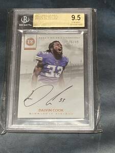 2017Panini Encased Dalvin Cook RC AUTO/49 Gem Mint