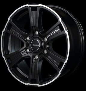 ハイエース MID ガルシア SS リボルバー 17x6.5 +38 6H-139.7 NASCAR 215/60R17 200系 17インチ ホイール タイヤ