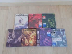 Blu-ray 機動戦士ガンダムUC 全7巻セット ガンダム ユニコーン　中古品