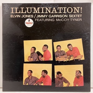 ●即決LP Elvin Jones Jimmy Garrison / Illumination j35813 米オリジナル Vangelder 艶オレンジ エルヴィン・ジョーンズ
