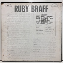 ●即決LP Ruby Braff / featuring Dave mcKenna j35867 米オリジナル、Dg Mono ルビー・ブラフ_画像4