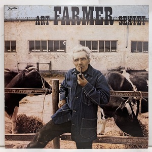 ●即決LP Art Farmer / Round About Midnight ej3026 ユーゴ・オリジナル アート・ファーマー