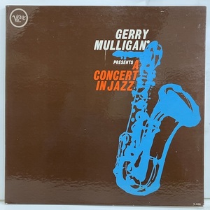 ●即決LP Gerry Mulligan / a Concert in Jazz j35998 米盤、ミゾナシMgm Mono ジェリー・マリガン