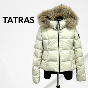 TATRAS タトラス 20AW AVECI アヴェーチー ポーランドラクーンファー フード付き ショート丈 ダウンジャケット レディース LTAT21A4866-D