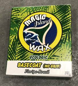 在庫処分セール！BRAZIL発　スーパースティッキーサーフボード用ワックス　MAGIC ISLAND WAX ベースコート　下地用　(1ダース　12個入り)