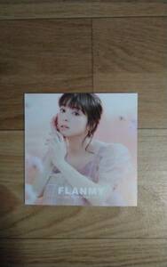 非売品冊子 佐々木希 「FLANMY」 リーフレット２枚