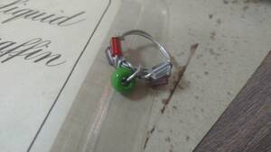 * silver color wire × red * green * purple * clear beads * ring * ring *6 number *