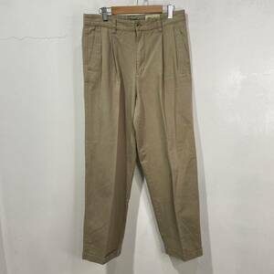 ☆送料無料☆ Eddie Bauer☆エディーバウアー☆ツータックチノパンツ☆W31L30☆