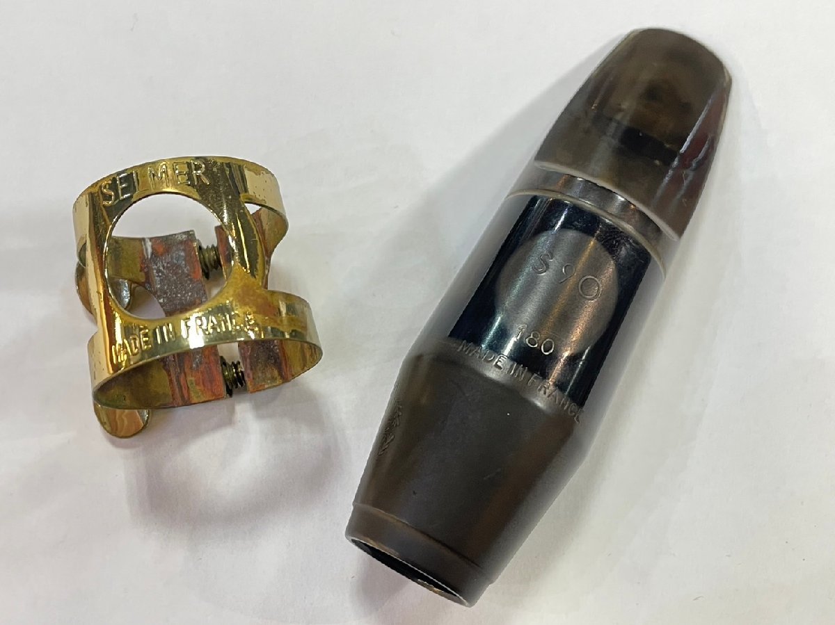 取寄商品 アトリエモモ モモリガ アルトサックス用リガチャー BSヨコGP