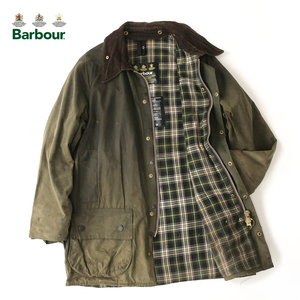 無骨感◎英国製 Barbour バブアー BEAUFORT オイルドジャケット オリーブC38 ビューフォート