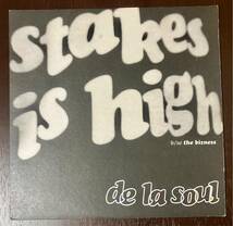 DE LA SOUL stakes is high bizness レコード デラソウル / j dilla スチャダラパー tribe called quest_画像1